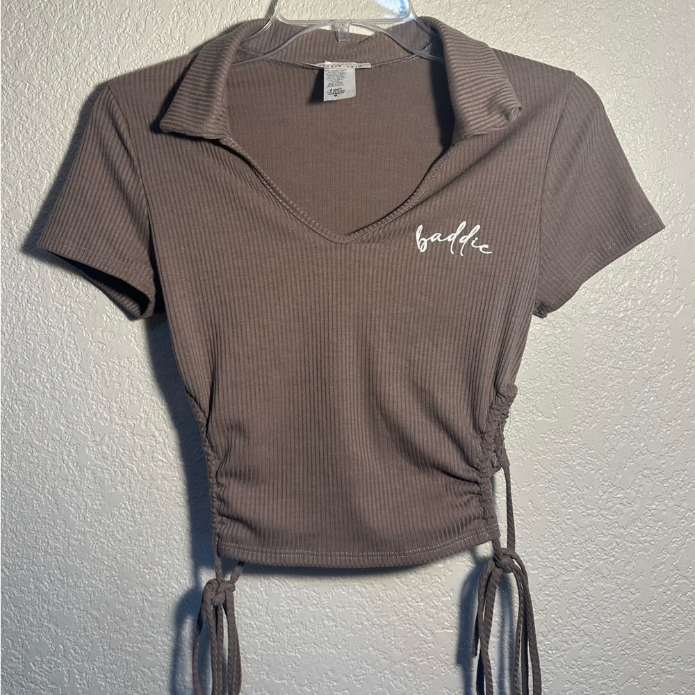 “Baddie” Crop top